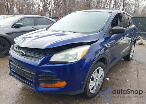 2013 Ford Escape S from USA, damaged, VIN 1FMCU0F76DUD35800